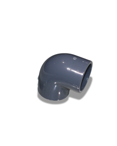 Winkel 90° PVC 50mm 2x Klebemuffe ND16